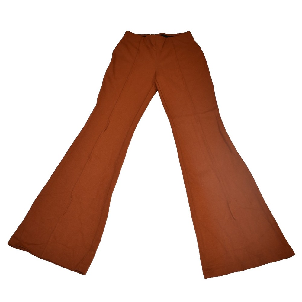 A New Day -Rust Orange Flare Pants Size XS